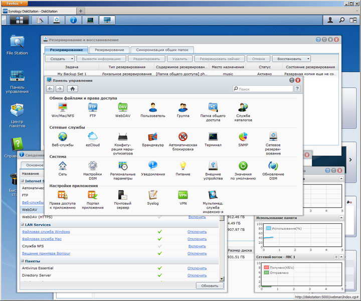 Synology DS712+ : DSM 4.0