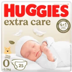   Huggies Extra Care  0 (< 3,5 ) 25  (5029053548647)