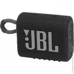 Колонки Портативная колонка JBL Go 3 Black (JBLGO3BLK)