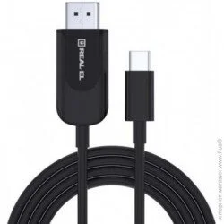 Переходник USB Type-C to HDMI 1.8m CHD-180 4K 60Hz REAL-EL (EL123500044)